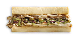 Which Wich Chicken Pesto Sandwich