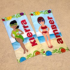 Beach Babe Towel